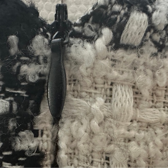 165 ZARA | Turkey EUC Black and White Checkered Long Sleeve Dress (size S) - Picture 9 of 14